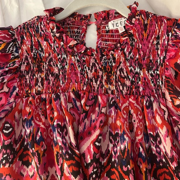 TCEC silky Blouse top XS - Picture 4 of 4